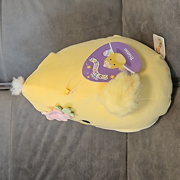 NWT Triston The Chick Easter Squishmallows Plush Toy (10 in.) - Picture 5 of 9